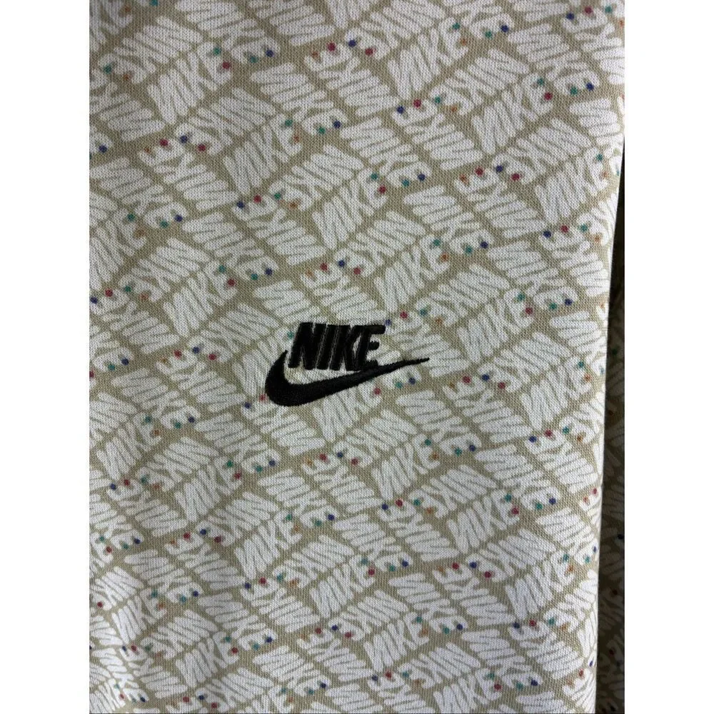 Nike Oversize Pullover Hoodie in Beige Size XL